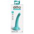 Dillio Curieux Cinq - gode en silicone (15 cm) - turquoise