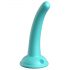 Dillio Curieux Cinq - gode en silicone (15 cm) - turquoise