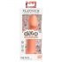 Dillio Big Hero - Godemichet en silicone avec ventouse (17cm) - orange