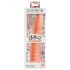 Dillio Wild Thing - godemiché texturé (19 cm) - orange