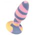 You2Toys - plug anal en silicone (multicolore)