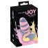 You2Toys - plug anal en silicone (multicolore)