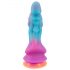 Beasty Cocks - gode extraterrestre en silicone (bleu-orange)