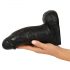 Realistixxx Real Giant - godemichet avec testicules - 22 cm (noir)