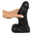 Realistixxx Real Giant - godemichet avec testicules - 22 cm (noir)