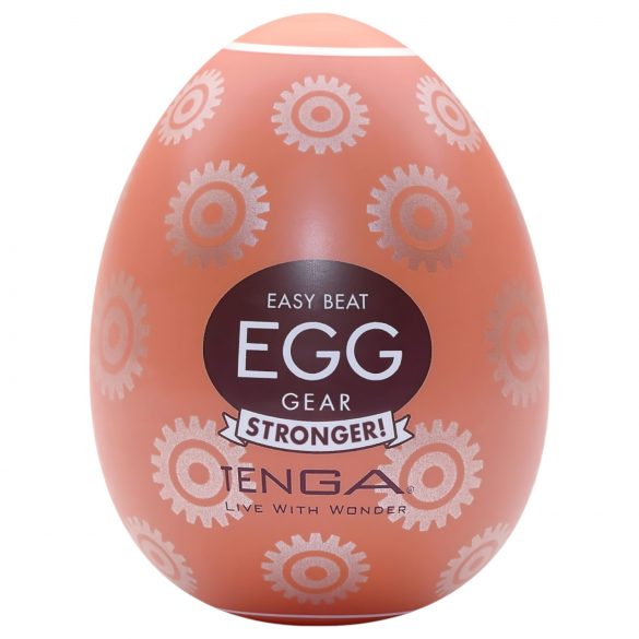 TENGA Egg Gear Stronger - œuf de masturbation (1 pièce)