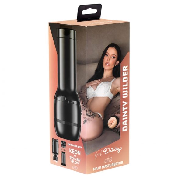 Kiiroo Dainty Wilder - vaginette - compatible PowerBlow (naturel)