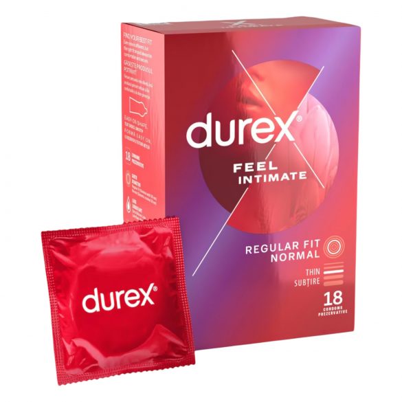 Durex Feel Intimate - préservatifs extra fins (18 pièces)