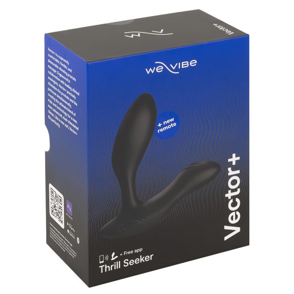 We-Vibe Vector+ - plug anal intelligent rechargeable (noir)