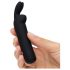 Bullet Happyrabbit - vibromasseur rechargeable lapin (noir)