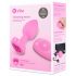 b-vibe heart - Plug anal rose sans fil rechargeable