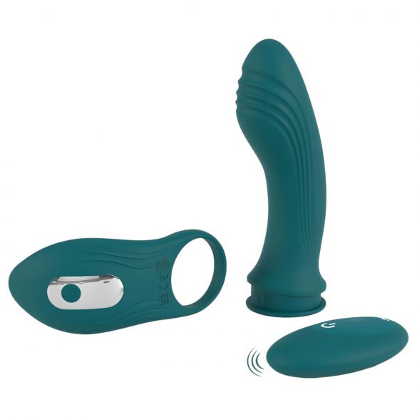 Choix des Couples - Vibromasseur 3en1 modulable (turquoise)