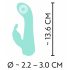 Cuties Mini 4 - Vibromasseur Lapin Étanche, Rechargeable (Vert)