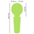 You2Toys Mini Baguette - masseur vibrant rechargeable (vert)