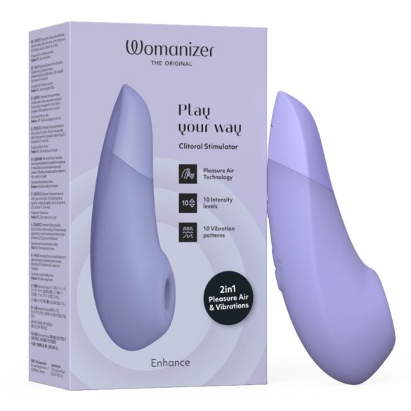 Womanizer Enhance - stimulateur clitoridien à ondes d'air (violet)