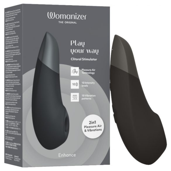 Womanizer Enhance - stimulateur à ondes noires