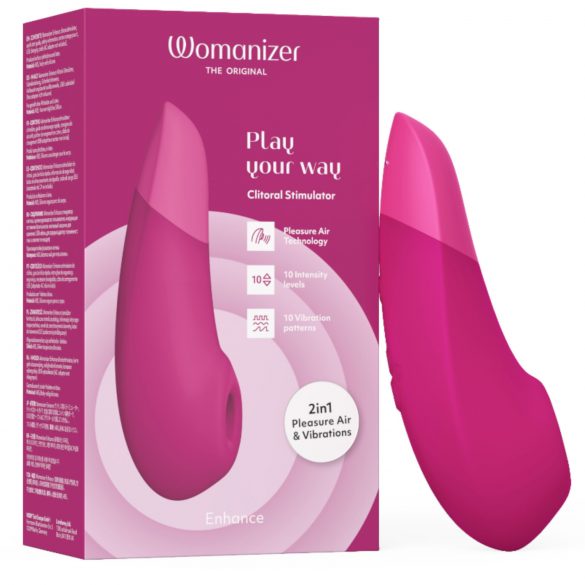 Womanizer Enhance - Stimulateur à ondes d'air pour clitoris (rose)