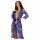 Obsessive Cobaltess - kimono en dentelle (bleu) - L/XL