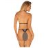 Obsessive Xenita - ensemble de soutien-gorge transparent (gris)