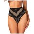 Obsessive Olvidia - culotte fleurie (noire)