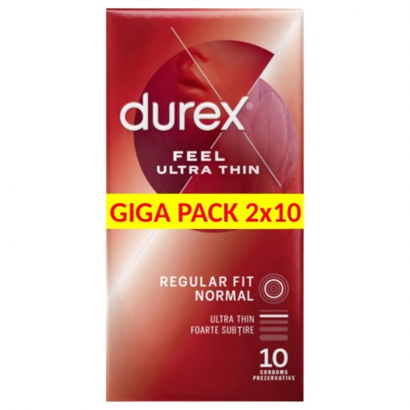 Durex Feel Ultra Thin - préservatif ultra réaliste (2x10 pcs)