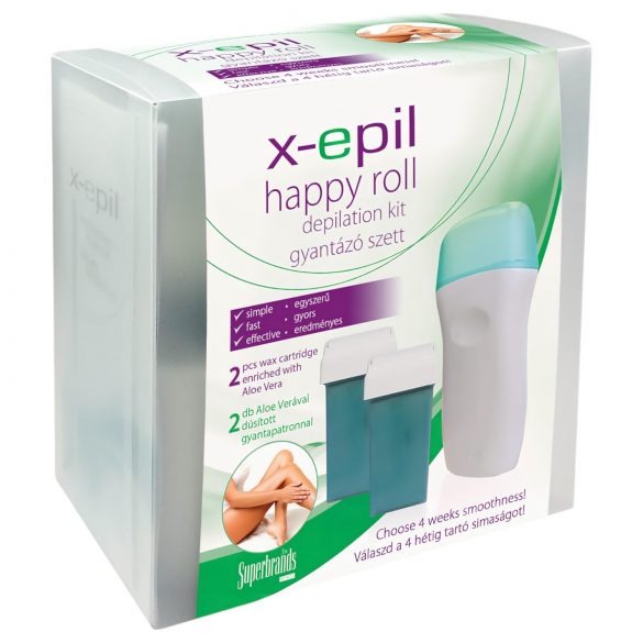 X-Epil Happy roll - kit de cire