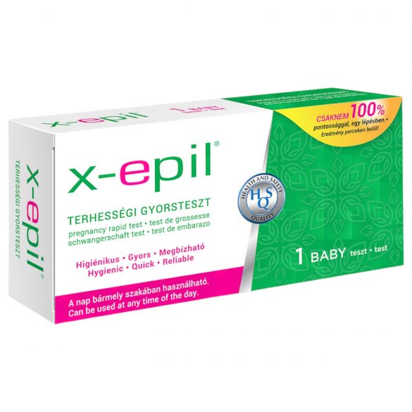 X-Epil - test de grossesse rapide (1 pièce)