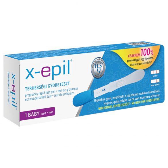 X-Epil - Test de grossesse rapide sous forme de stylo (1 pièce)