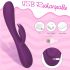 WEJOY Elise - vibromasseur rechargeable et étanche avec stimulateur clitoridien (violet)