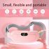 Ceinture massante menstruelle EMS - rechargeable (rose)