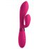 OMG! Rabbits - vibromasseur avec stimulateur clitoridien (rose)