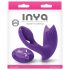 Inya Bump-N-Grind - Stimulateur vibrant 2en1 avec radio et chauffage (violet)