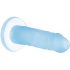 Addiction Cocktails - dildo avec base, en silicone (bleu)