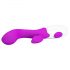 Pretty Love Brighty - Vibromasseur point G avec stimulateur clitoridien, étanche (violet)