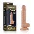 Lovetoy Real Extreme - dildo à ventouse avec testicules - 21cm (peau)