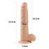 Lovetoy Real Extreme - Dildo ventouse - 24 cm