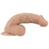 Lovetoy Real Extreme - Dildo à ventouse avec testicules - 23 cm (naturel)