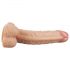 Lovetoy Real Extreme - gode point G avec ventouse et testicules - 21 cm (naturel)