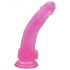 Lovetoy Jelly Studs - gode réaliste avec base - 20 cm (rose)