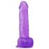 Lovetoy Jelly Studs - Gode réaliste avec ventouse - 20 cm (violet)