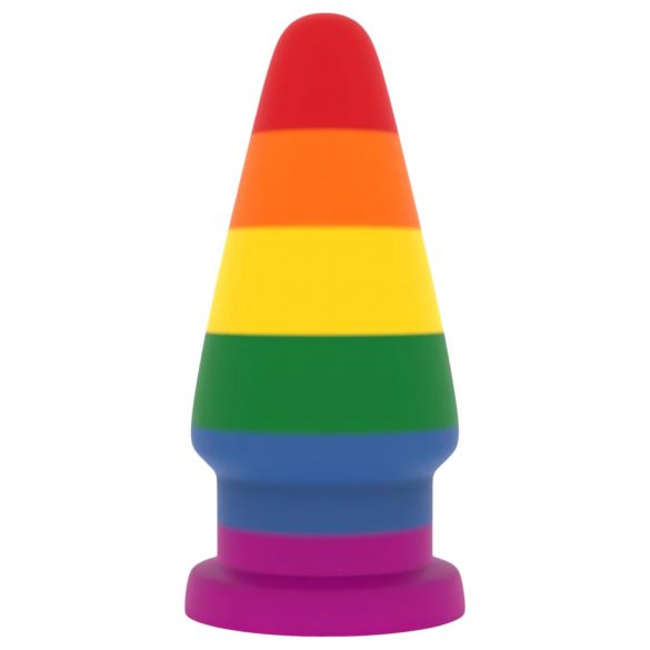 Lovetoy Prider - plug anal dilatateur - 15 cm (arc-en-ciel)