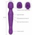 Tracy's Dog Wand - vibromasseur massant pulsant (violet)