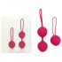 Cotoxo Cerise - set de 2 boules de geisha (rouge)