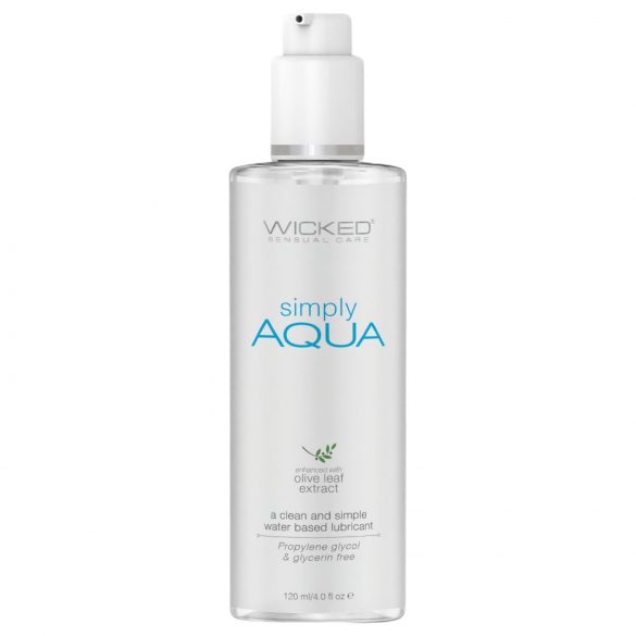 Wicked Simple Aqua - Gel Lubrifiant Vegan 100% (120ml)