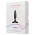 LOVENSE Hush 2 XS - petit plug anal vibrant rechargeable (25mm) - noir