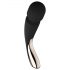 LELO Smart Wand 2 - grand - vibromasseur massant rechargeable (noir)