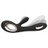 LELO Soraya Wave - vibromasseur rechargeable avec stimulateur clitoridien (noir)