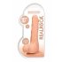 RealRock Dong 10 – dildo réaliste avec testicules (25 cm) – naturel