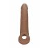 RealRock Manchon Pénien 21,5cm - Naturel Foncé