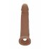 RealRock Manchon Pénien 21,5cm - Naturel Foncé